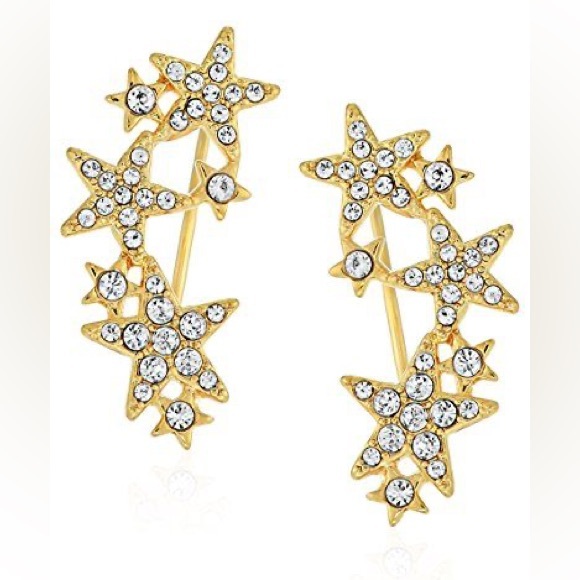 Kate Spade Seeing Stars Earrings Gold - Picture 2 of 2
